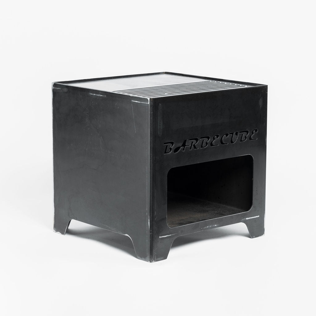 Barbecues jumeaux et support
