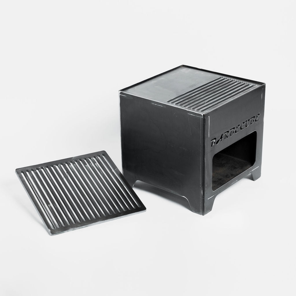 Barbecues jumeaux et support