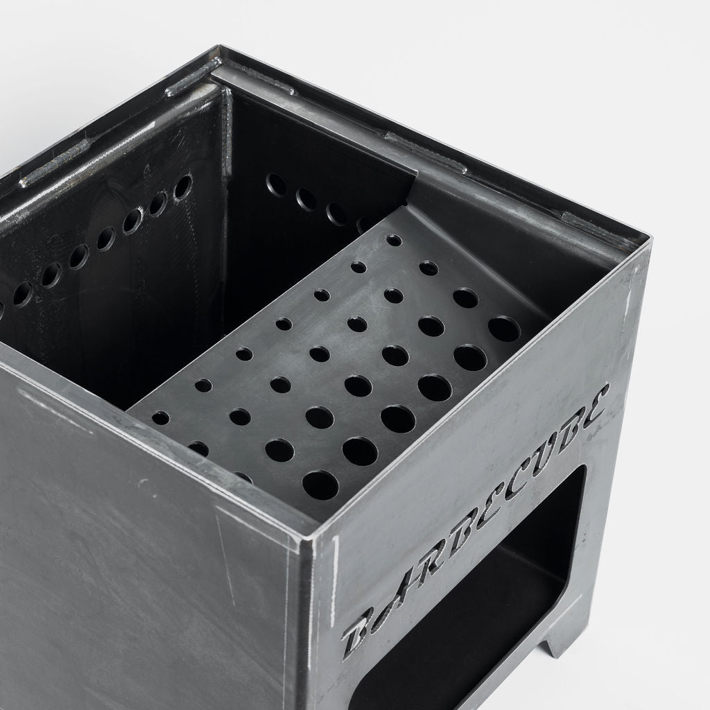 Barbecues jumeaux et support