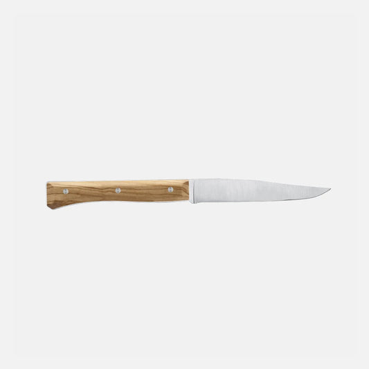 Opinel Set of 4 Facette Olive Wood table knives
