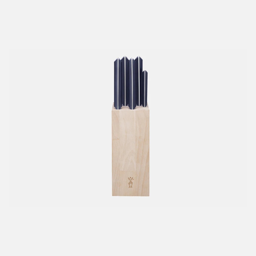 Opinel Intempora Knife Block 5 piece Knife Set