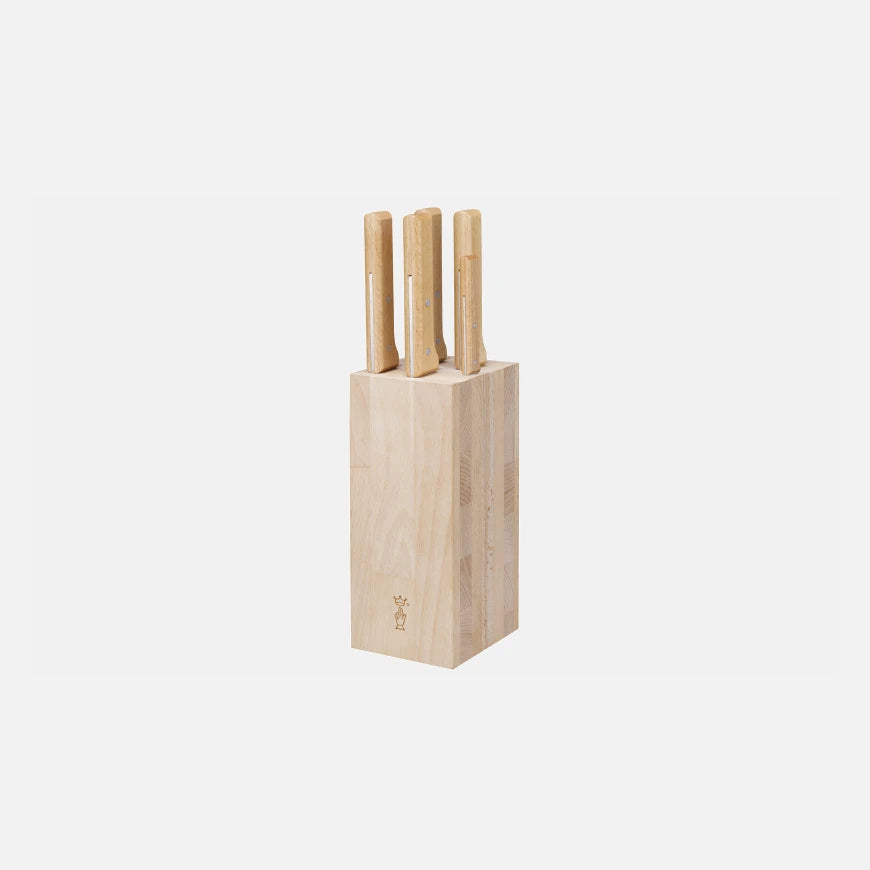 Opinel Parallèle Bread Block 5 piece Knife Set