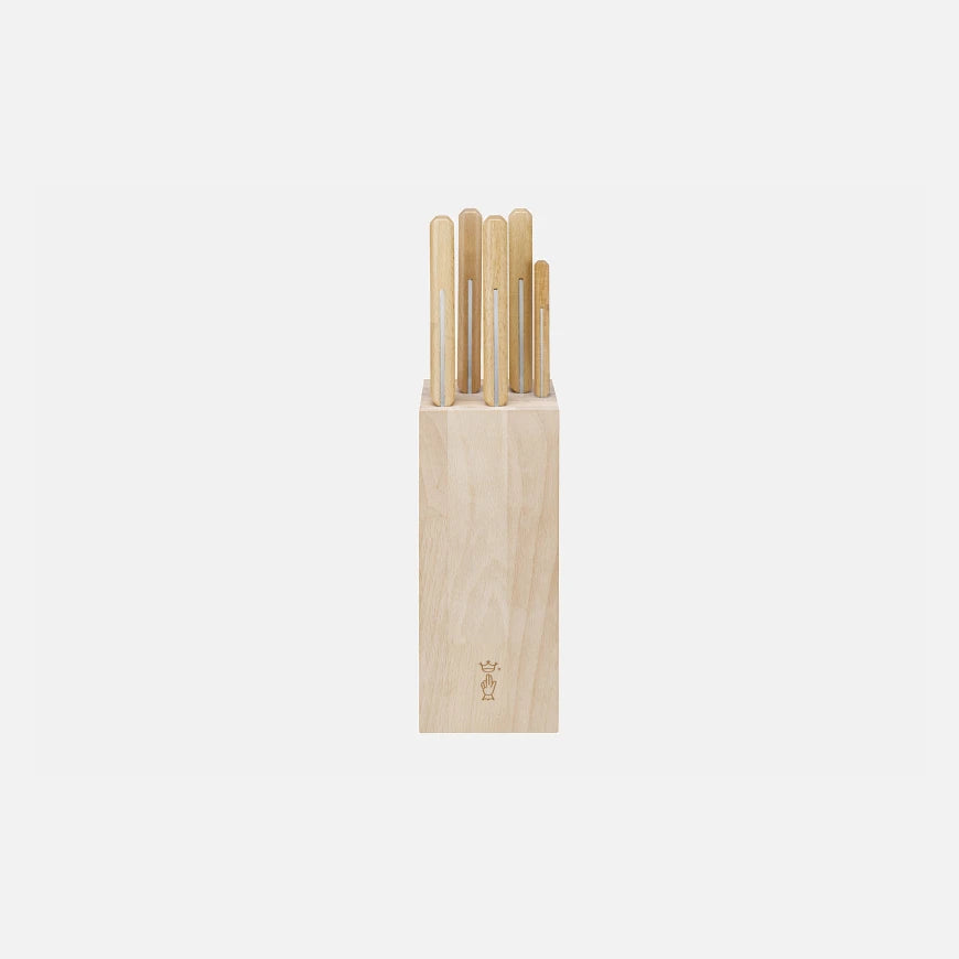 Opinel Parallèle Bread Block 5 piece Knife Set