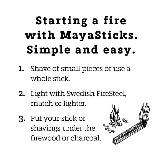 MayaSticks Fatwood 1.8kg